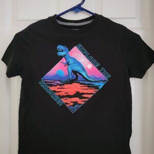 Old Navy Dinosaur Graphic T-Shirt – Boys Size M (8)